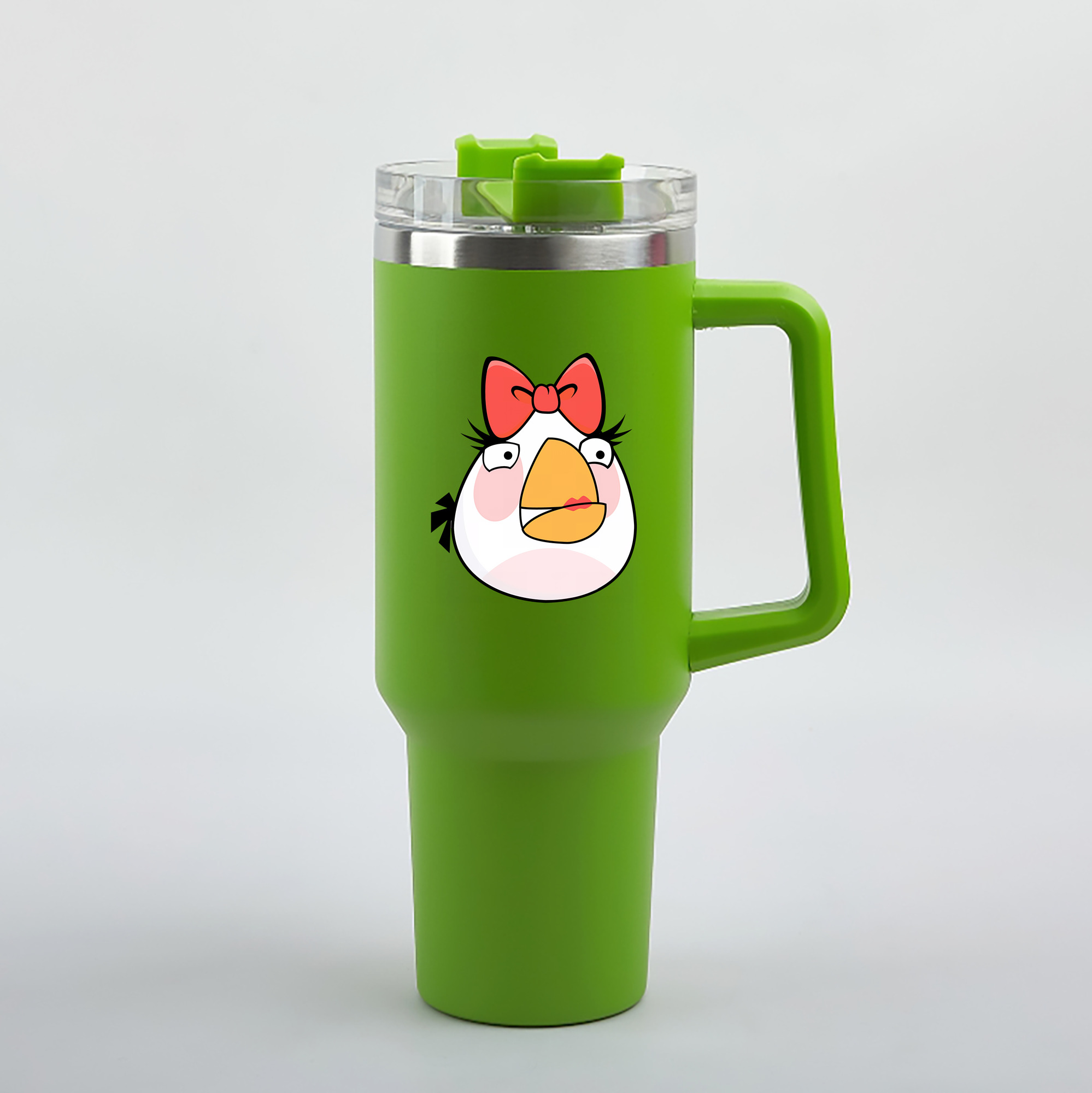 （画像用） Angry Birds アングリーバード 1200mL車用タンブラー（カラープリント）